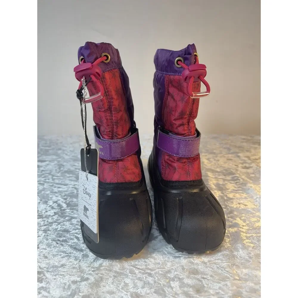 Sorel Disney Frozen‎ 2 Anna Snow Boots Girls US 12 Purple Waterproof NWT
